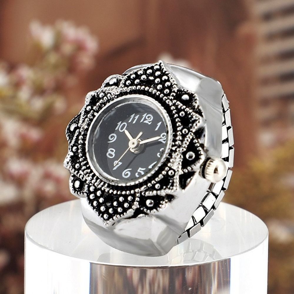 Vintage Jewelry Watches Women - Finger Ring Watch for Women Men