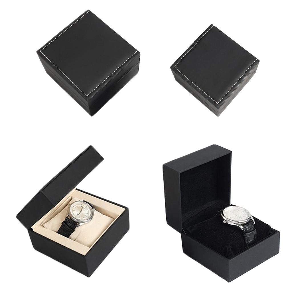 Jewelry Shop Watches - PU Leather Men Watch Box Organizer