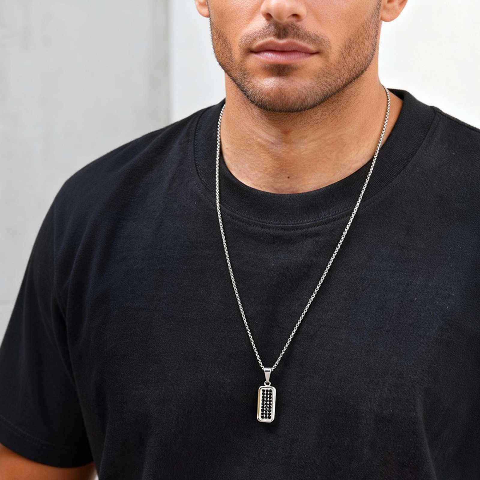 Personalization Dog Tag Neckla - đánh giá và giá Mens Dog Tag Necklace