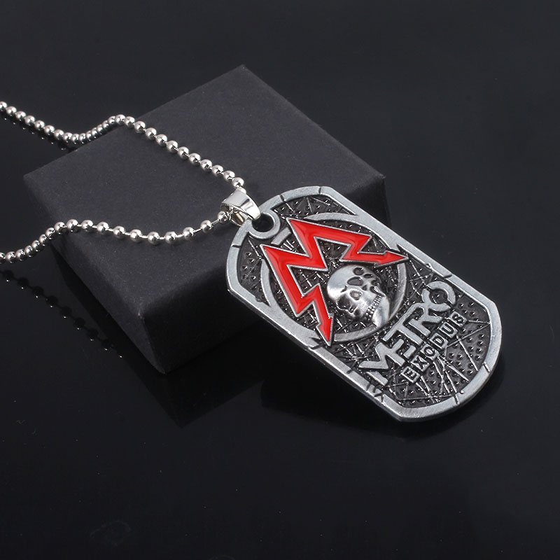 Game Metro Exodus 2033 Necklac - đánh giá và giá Mens Dog Tag Necklace