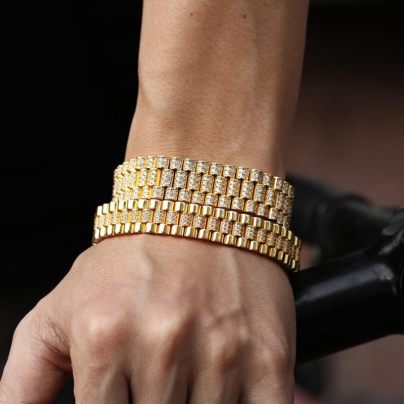 Hip Hop AAA Viên Đá CZ Trải Nh - đánh giá và giá Icebox Jewelry Watches