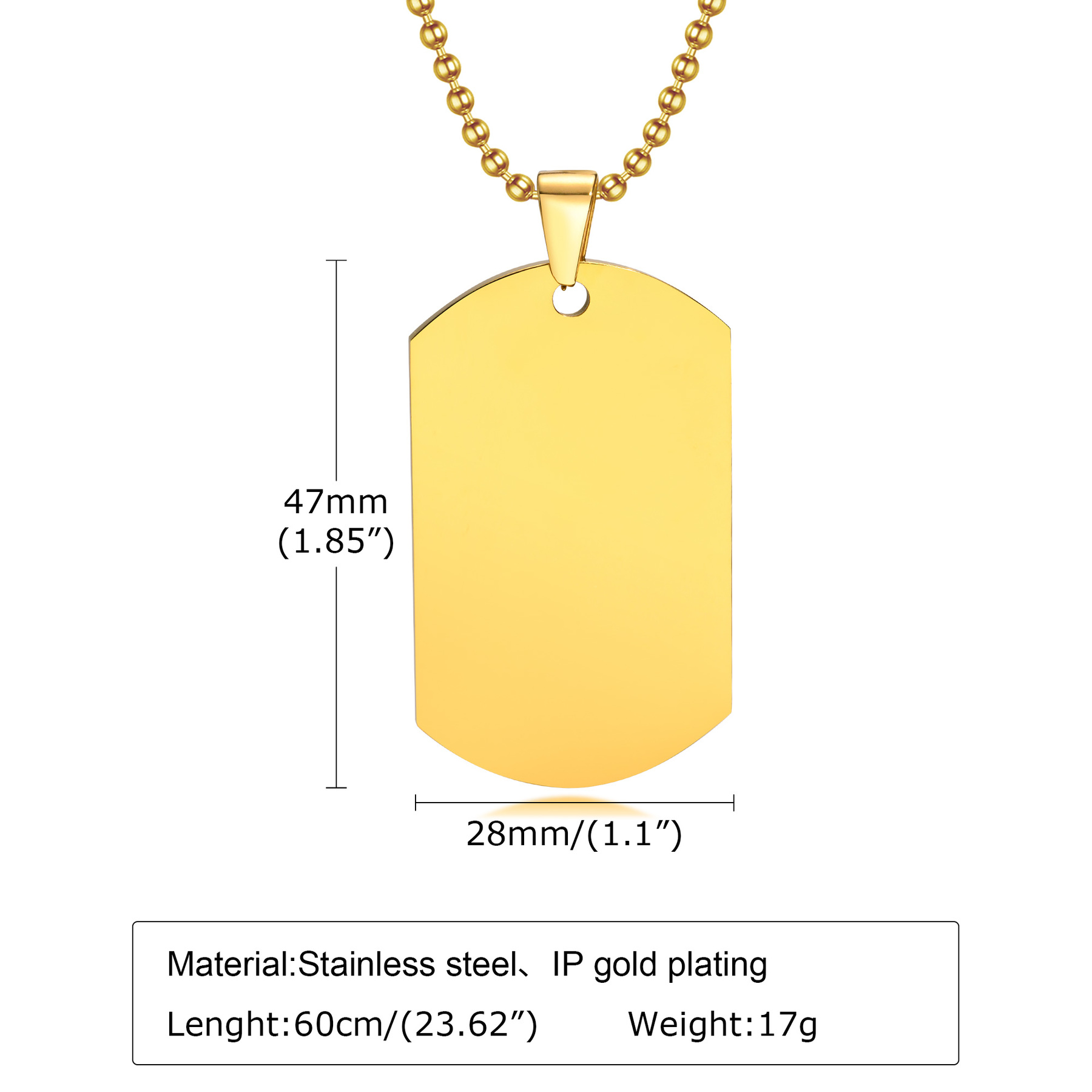 Mprainbow Personalized Engrave - đánh giá và giá Mens Dog Tag Necklace
