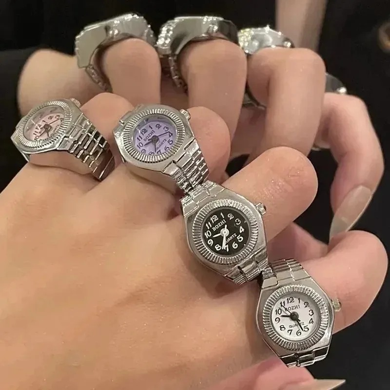 Vintage 80s Punk Watch Ring Y2 - đánh giá và giá Vintage Jewelry Watches Women