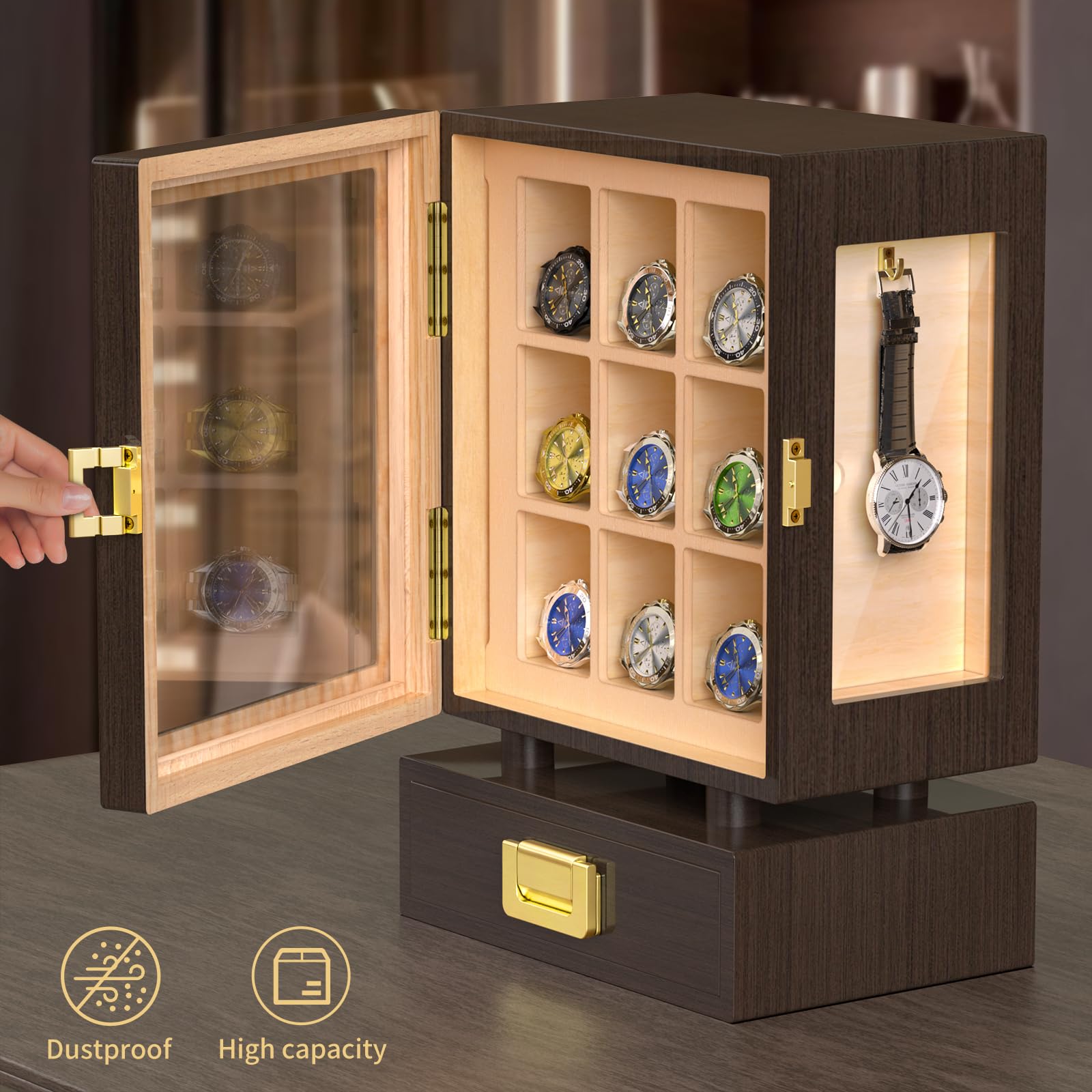 Custom Rectangle Wooden Watch  - đánh giá và giá Watches & Jewelry Repair Center New York Reviews