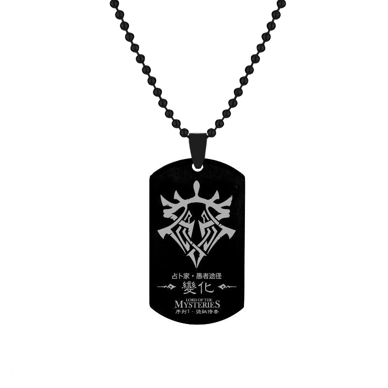 Anime Lord of the Mysteries Ne - đánh giá và giá Mens Dog Tag Necklace