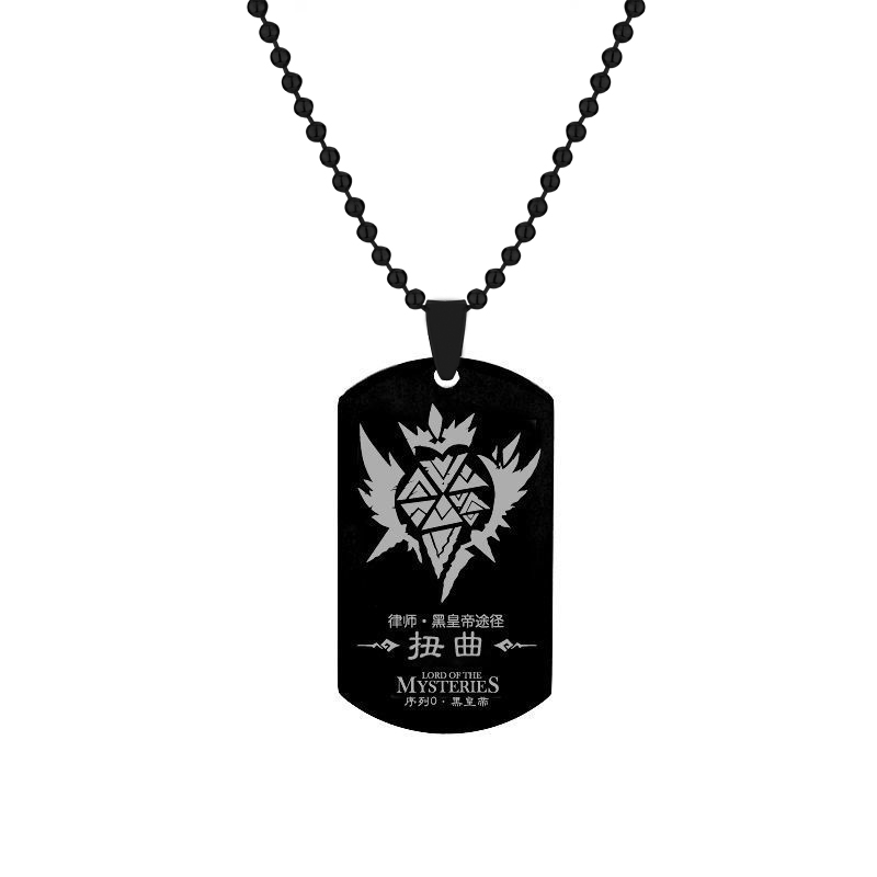 Anime Lord of the Mysteries Ne - đánh giá và giá Mens Dog Tag Necklace