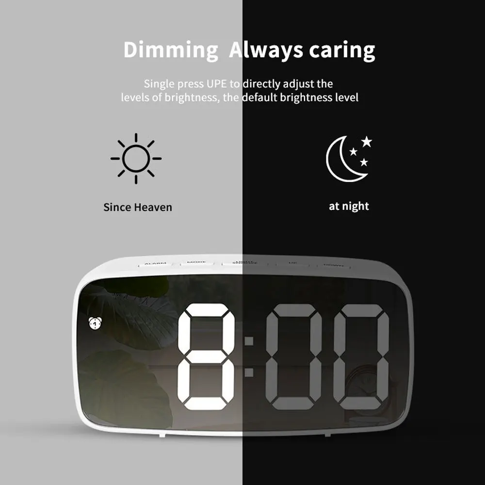 Acrylic Mirror Alarm Clock Ele - đánh giá và giá Moments Watches & Jewelry Burlington