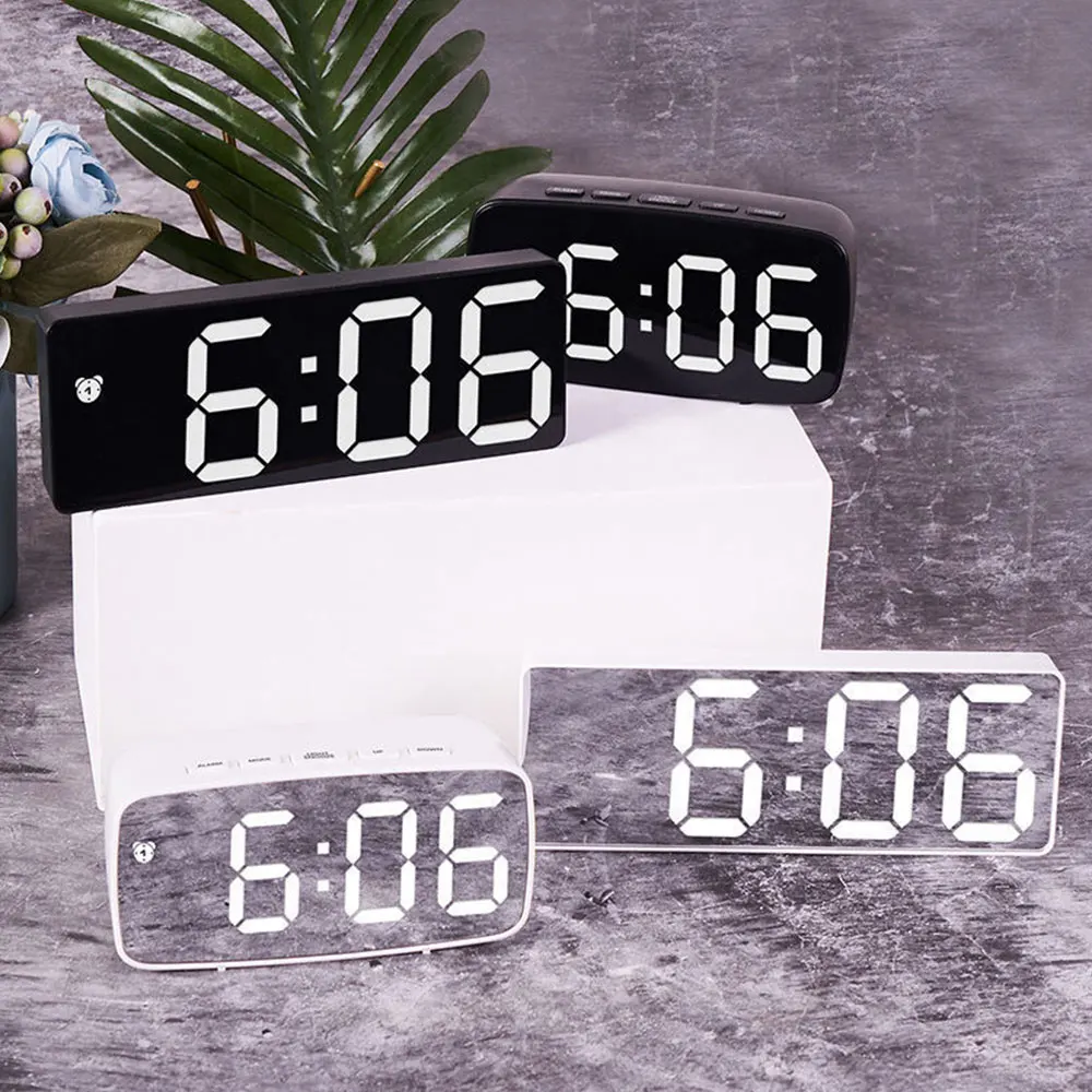 Acrylic Mirror Alarm Clock Ele - đánh giá và giá Moments Watches & Jewelry Burlington