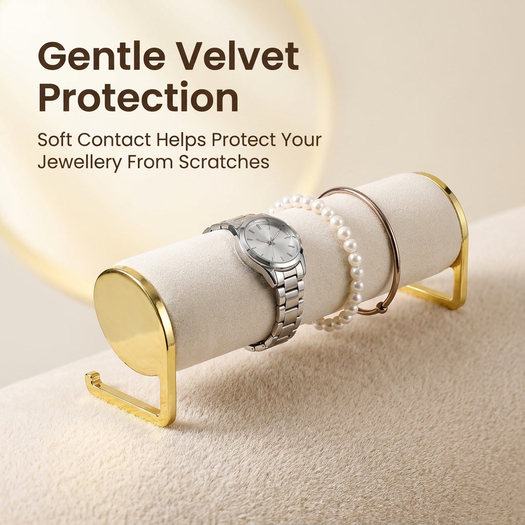 3‑Size Velvet Bracelet Display - đánh giá và giá Jewelry Shop Watches