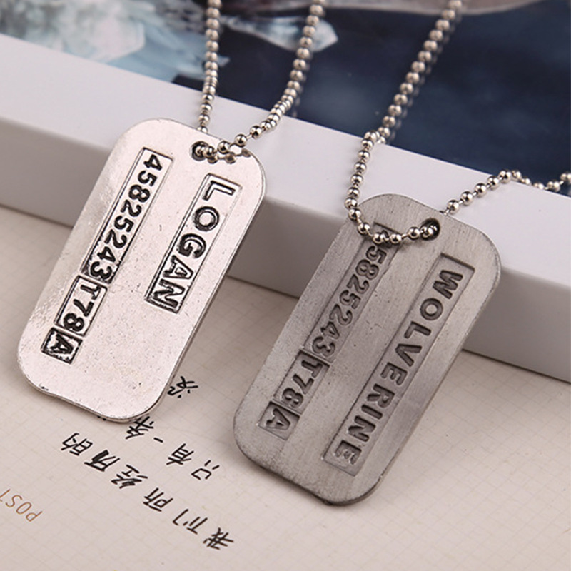 X Áo Vòng Cổ Logan Hugh Jackma - đánh giá và giá Mens Dog Tag Necklace