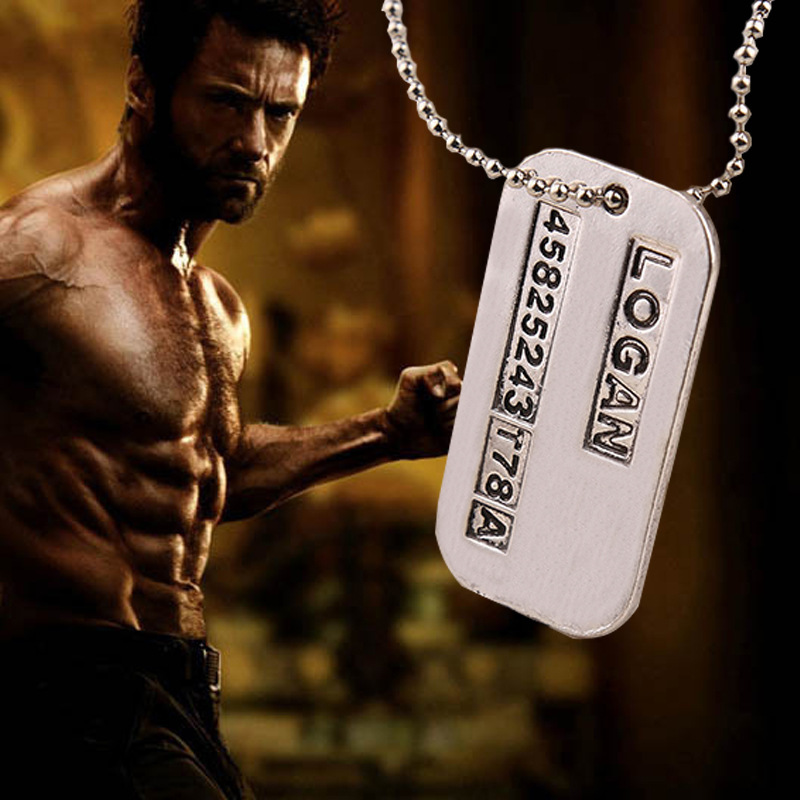 X Áo Vòng Cổ Logan Hugh Jackma - đánh giá và giá Mens Dog Tag Necklace