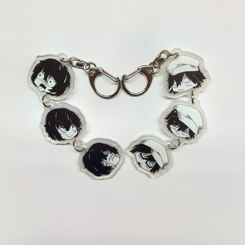 Anime Keychain tray Dogs Arcyl - đánh giá và giá Mens Dog Tag Necklace