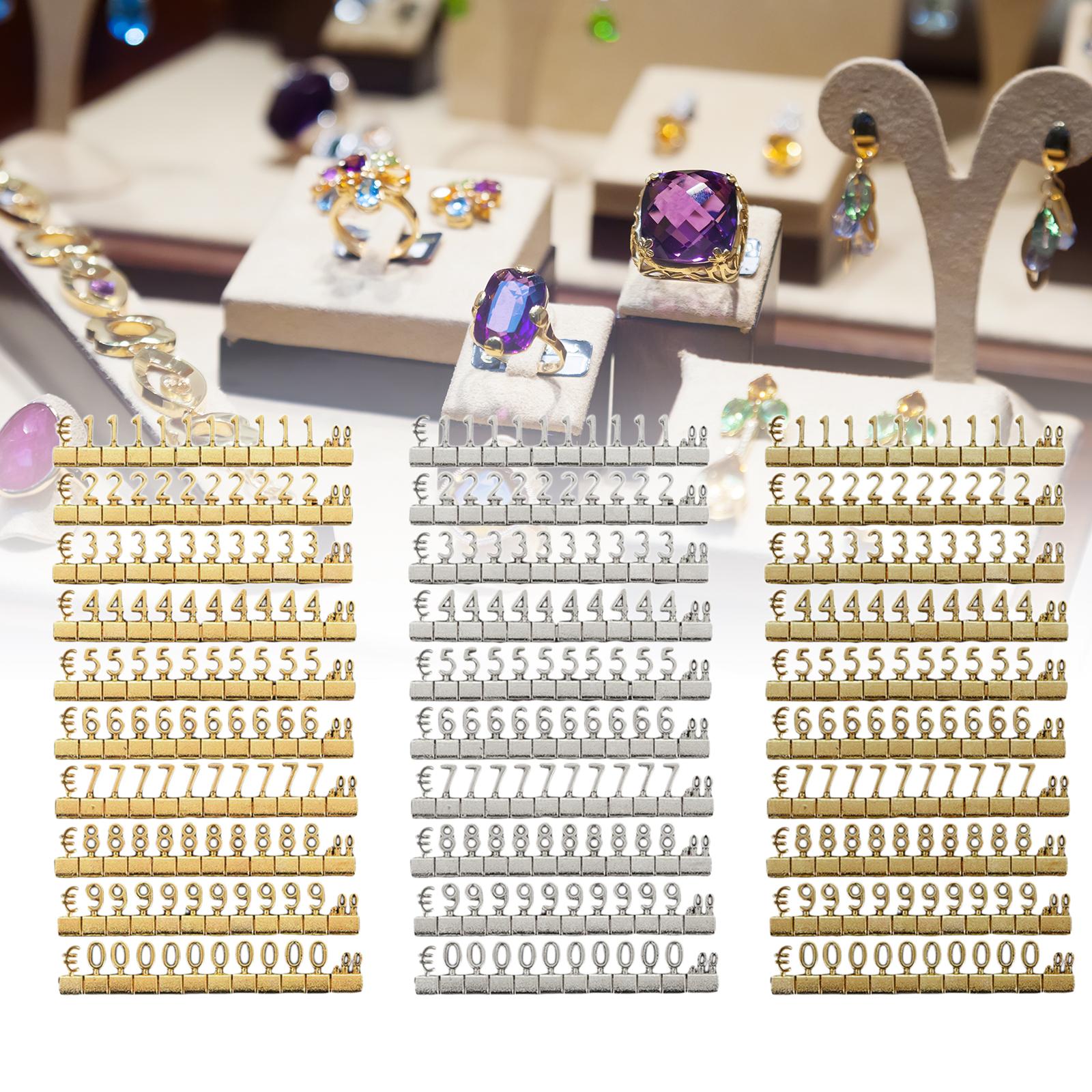 Cube price display tags, small - đánh giá và giá Jewelry Shop Watches