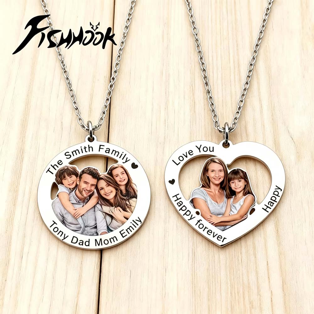Print Photo Necklace Personali - đánh giá và giá Mens Dog Tag Necklace