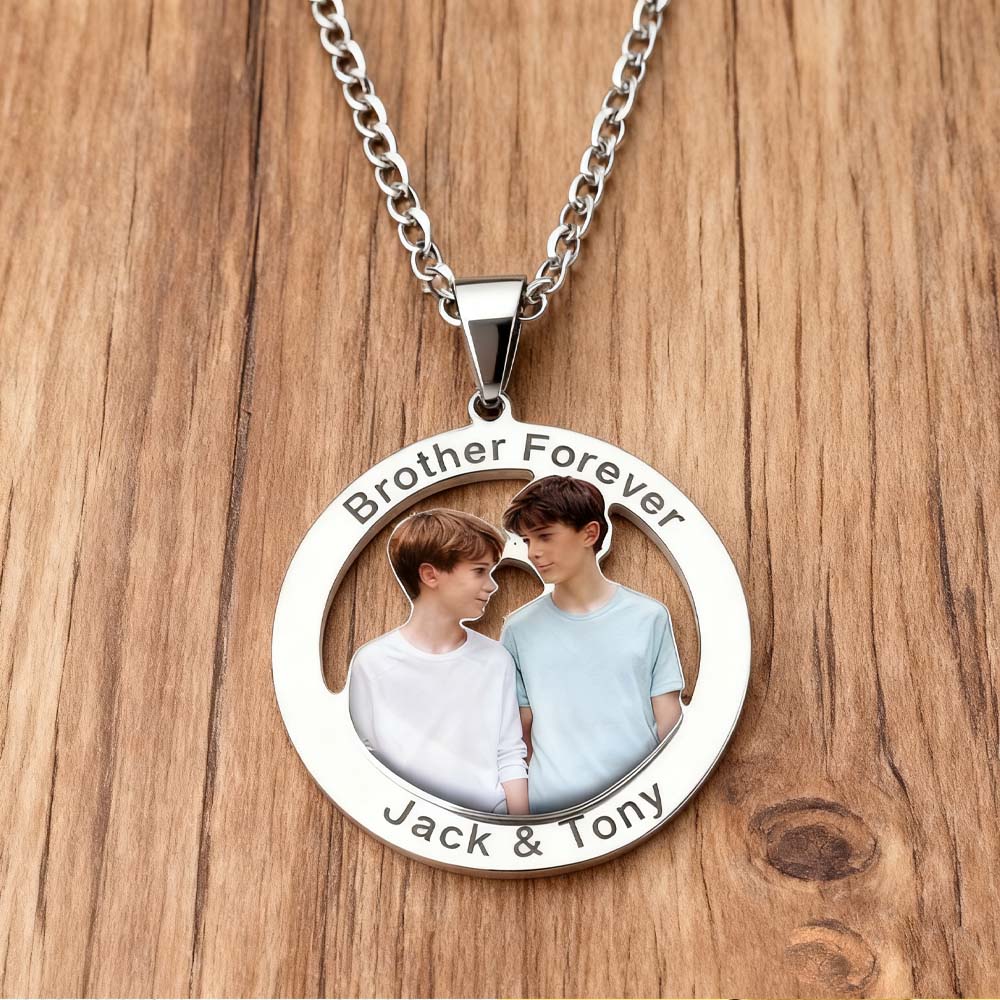 Print Photo Necklace Personali - đánh giá và giá Mens Dog Tag Necklace